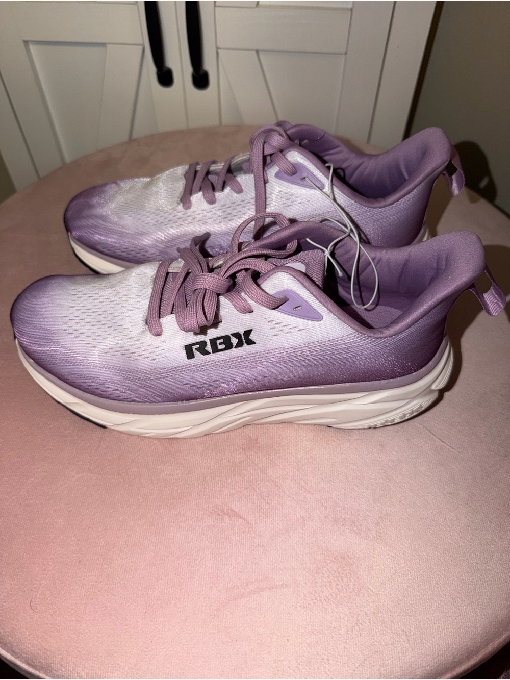 RBX Women's Lavender Ombre Athletic Running Shoes